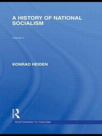 bokomslag A History of National Socialism (RLE Responding to Fascism)