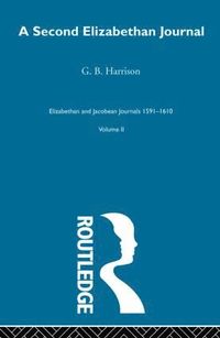 bokomslag Second Elizabethan Journal V2