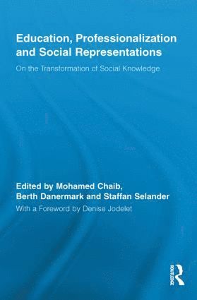 bokomslag Education, Professionalization and Social Representations