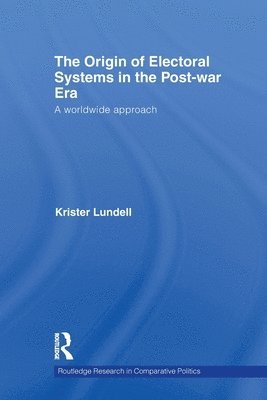 bokomslag The Origin of Electoral Systems in the Postwar Era