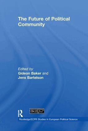 Gideon Baker, Jens Bartelson - Future of Political Community, Häftad