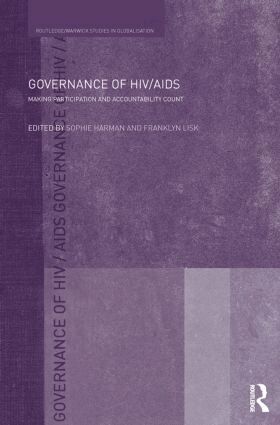 Sophie Harman, Franklyn Lisk - Governance of HIV/AIDS, Häftad