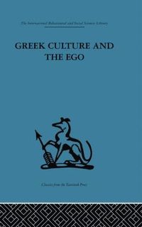 bokomslag Greek Culture and the Ego