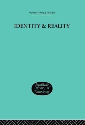 Emile Meyerson - Identity & Reality, Häftad