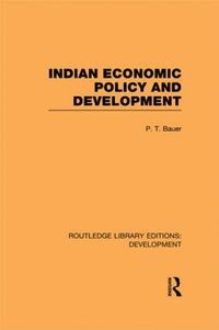 bokomslag Indian Economic Policy and Development