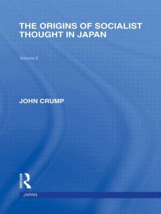 John Crump - Origins of Socialist Thought in Japan, Häftad