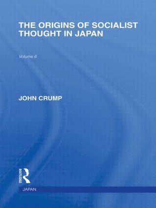 Origins of Socialist Thought in Japan 1