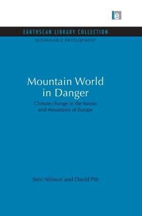 Sten Nilsson, David Pitt - Mountain World in Danger, Häftad
