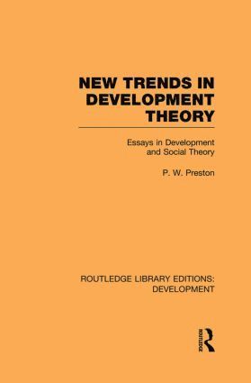 bokomslag New Trends in Development Theory