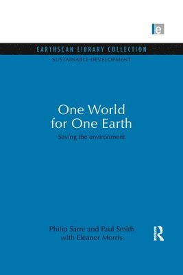 bokomslag One World for One Earth