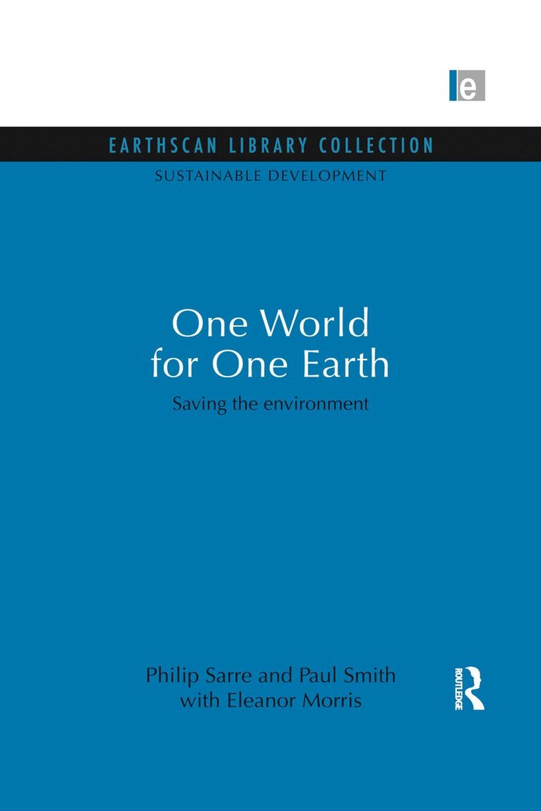 One World for One Earth