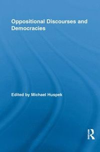 bokomslag Oppositional Discourses and Democracies