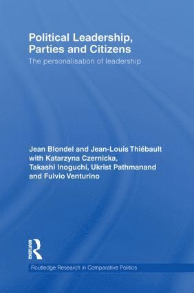 bokomslag Political Leadership, Parties and Citizens