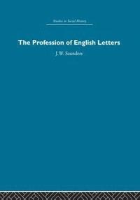 bokomslag The Profession of English Letters