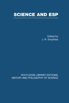 J R Smythies - Science and ESP, Häftad
