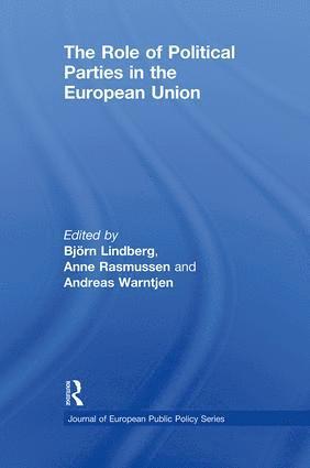 bokomslag Role of Political Parties in the European Union