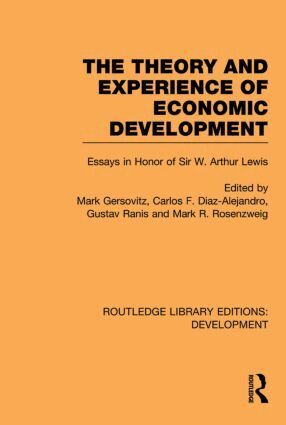 Mark Gersovitz, Carlos F. Diaz-Alejandro, Gustav Ranis, Mark R. Rosenzweig - Theory and Experience of Economic Development, Häftad