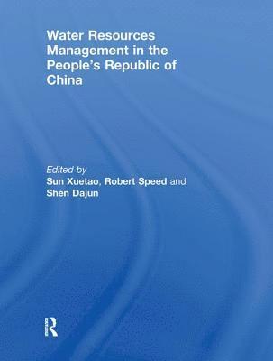 Water Resources Management in the People's Republic of China 1