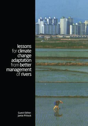 Jamie Pittock, Jamie Pittock - Lessons for Climate Change Adaptation from Better Management of Rivers, Häftad