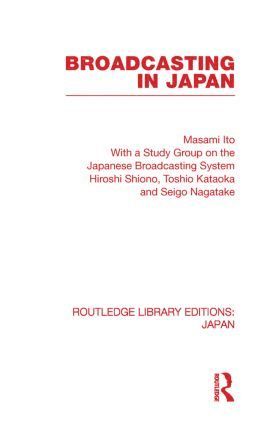 bokomslag Broadcasting in Japan