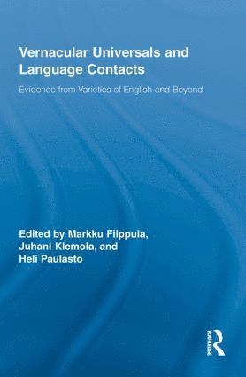 bokomslag Vernacular Universals and Language Contacts