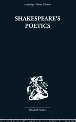 bokomslag Shakespeare's Poetics