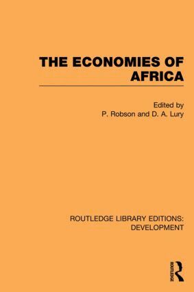 Peter Robson, D Lury - Economies of Africa, Häftad