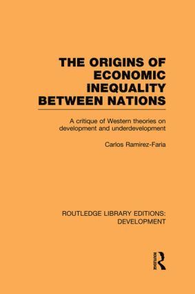 bokomslag Origins of Economic Inequality Between Nations