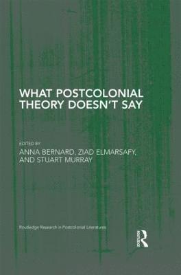 bokomslag What Postcolonial Theory Doesnt Say