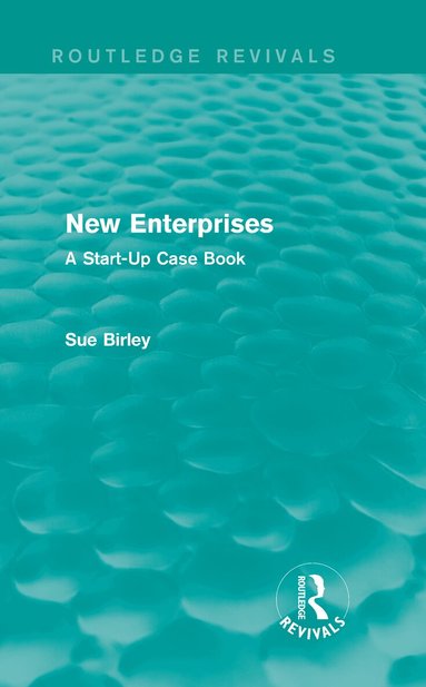 Sue Birley - New Enterprises (Routledge Revivals), Inbunden