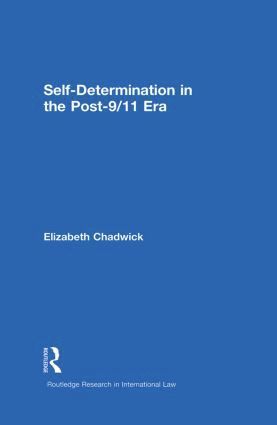 bokomslag Self-Determination in the Post-9/11 Era