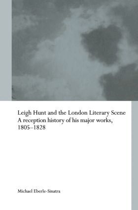 Michael Eberle-Sinatra - Leigh Hunt and the London Literary Scene, Häftad
