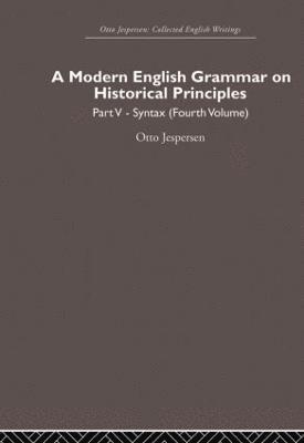 A Modern English Grammar on Historical Principles 1