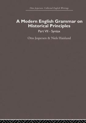 Modern English Grammar on Historical Principles