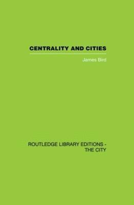 Centrality and Cities 1