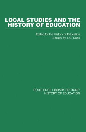 bokomslag Local Studies and the History of Education