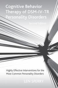 bokomslag Cognitive Behavior Therapy of DSM-IV-TR Personality Disorders