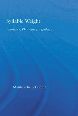 Syllable Weight
