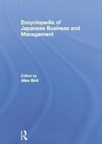 bokomslag Encyclopedia of Japanese Business and Management