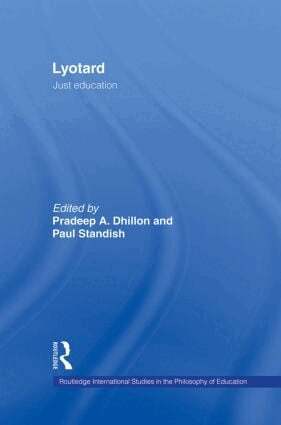 Pradeep Dhillon, Paul Standish - Lyotard, Häftad