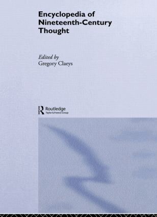 Gregory Claeys - Encyclopedia of Nineteenth Century Thought, Häftad
