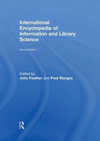 bokomslag International Encyclopedia of Information and Library Science