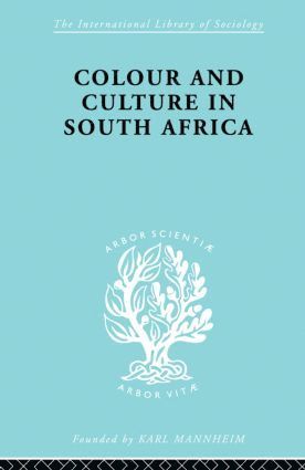 bokomslag Colour and Culture in South Africa