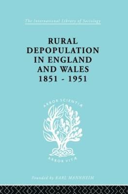 bokomslag Rural Depopulation in England and Wales, 1851-1951