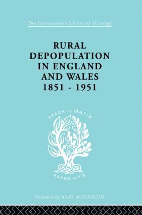 bokomslag Rural Depopulation in England and Wales, 1851-1951