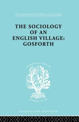W. M. Williams - Sociology of an English Village: Gosforth, Häftad