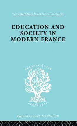 bokomslag Education & Society in Modern France Ils 219