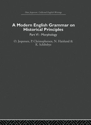 A Modern English Grammar on Historical Principles 1
