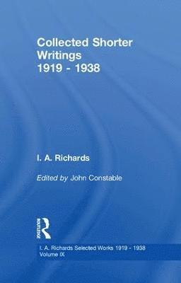 Collected Shorter Writings V9 1