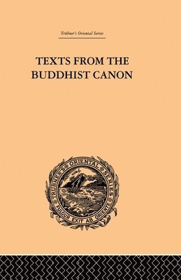 bokomslag Texts from the Buddhist Canon